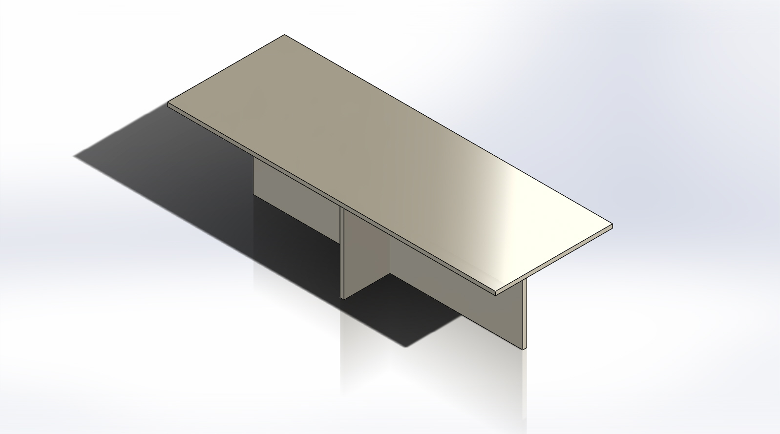 Sc-Mesa Alta Krion Blanca 280X100xH80 (VER HOJA DE CATÁLOGO)