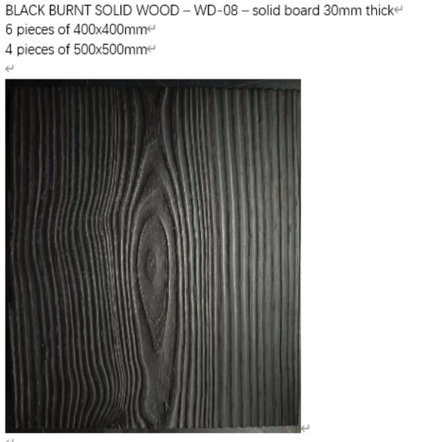 SOLID BOARD 30MM THICK