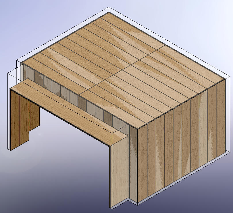 16885-Wall panels and ceiling