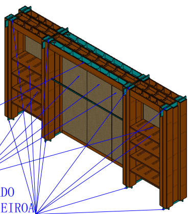 16684-FO 8Z70200200 Change shelf to side