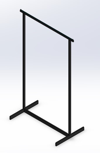 Colgador Base H 80xH130 Negro