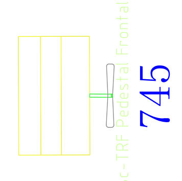 TRF PEDESTAL FRONTAL