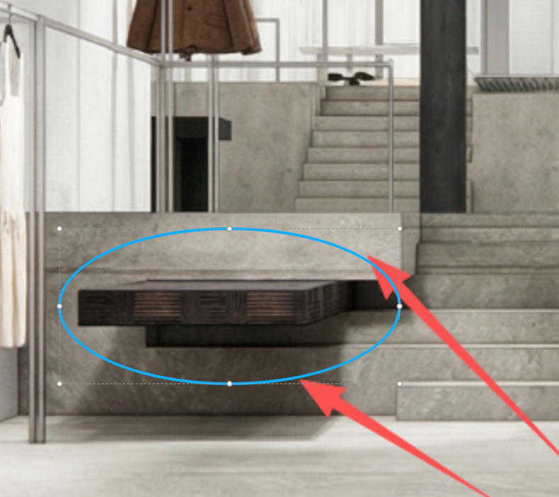 TRF-Table beside Step